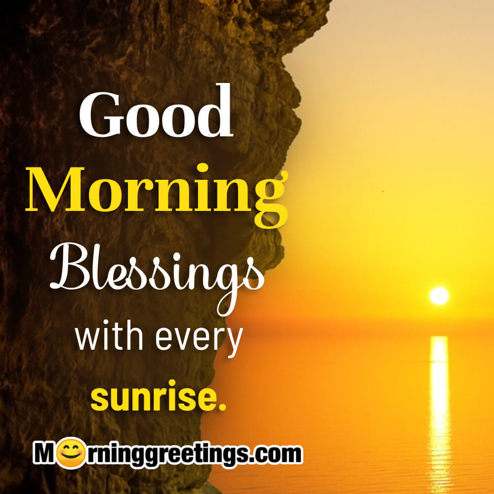 Blessing Good Morning Message Photo