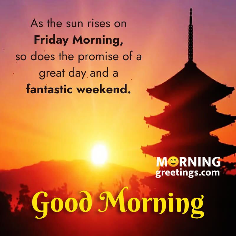 Fantastic Friday Good Morning Wish Picture