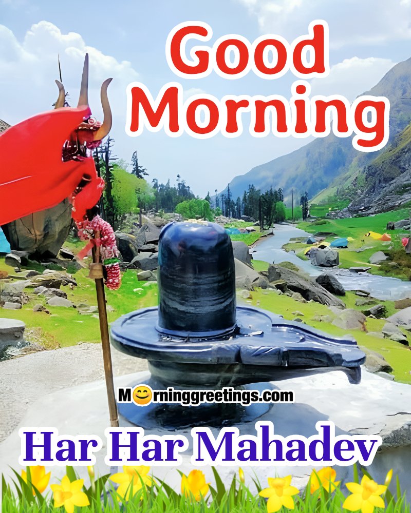 Good Morning Har Har Mahadev Status Pic