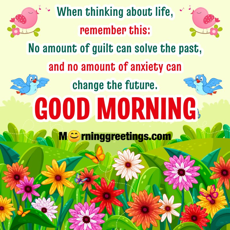 Life Good Morning Quote Photo