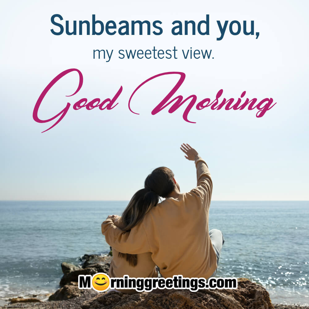 Lovely Good Morning Message Image For Bf