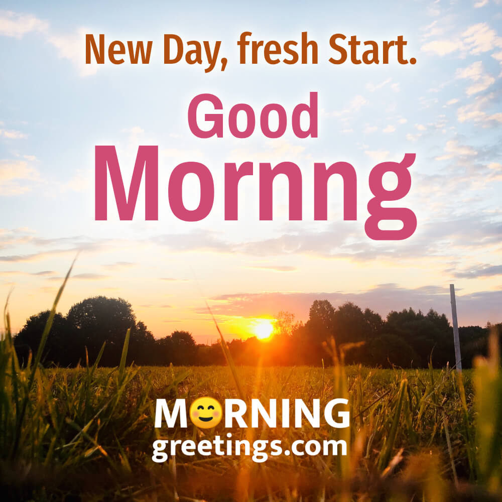 New Day Fresh Start Blessing Pic