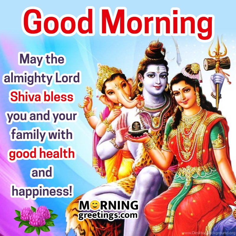 Wonderful Good Morning Shiva Message Pic