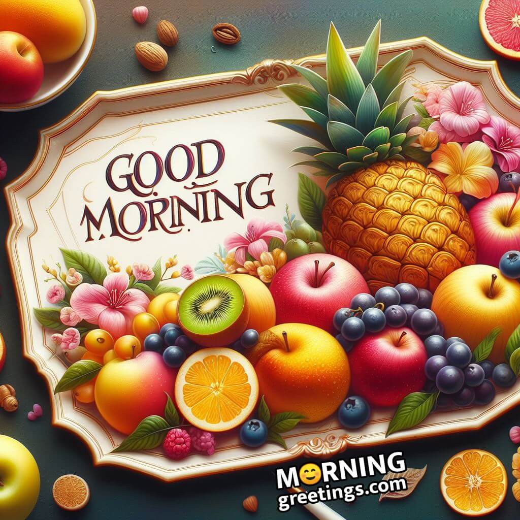 Good Morning Fruits Tray Photo