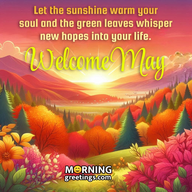 Welcome May With New Hopes Best Image