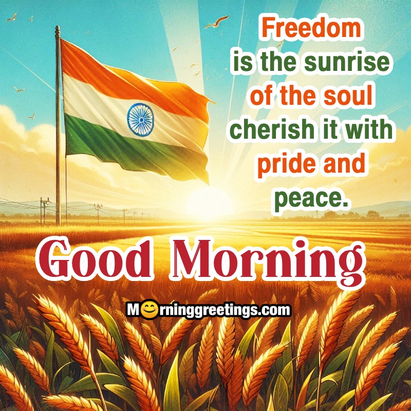 Good Morning Nice Quote On Liberty