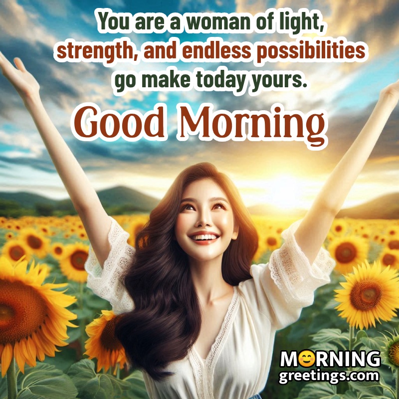 Good Morning Womens's Day Endless Pic