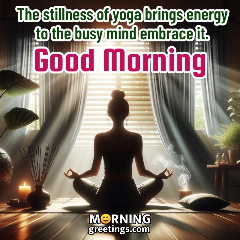 Good Morning Images With Inspiring Yoga Quotes