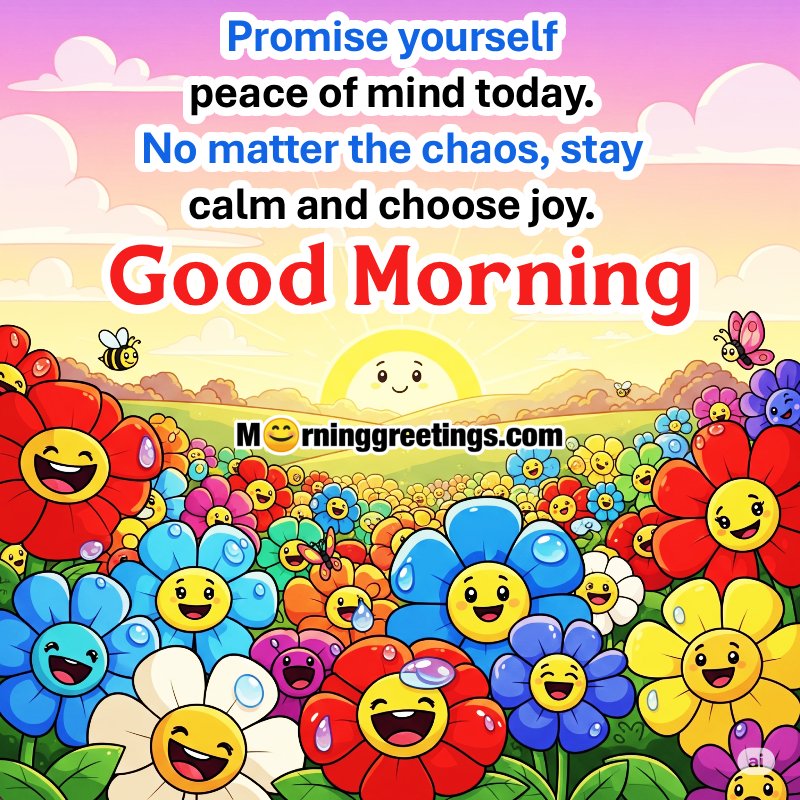 Good Morning Promise Quote Picture
