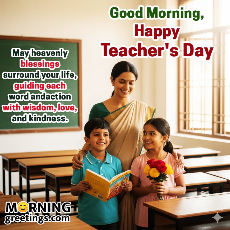 Teacher Appreciation: Good Morning Images for Teachers’ Day