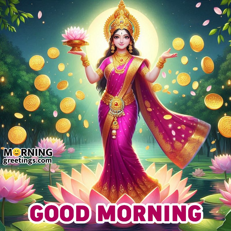 Good Morning Lakshmi Mata Nice Image