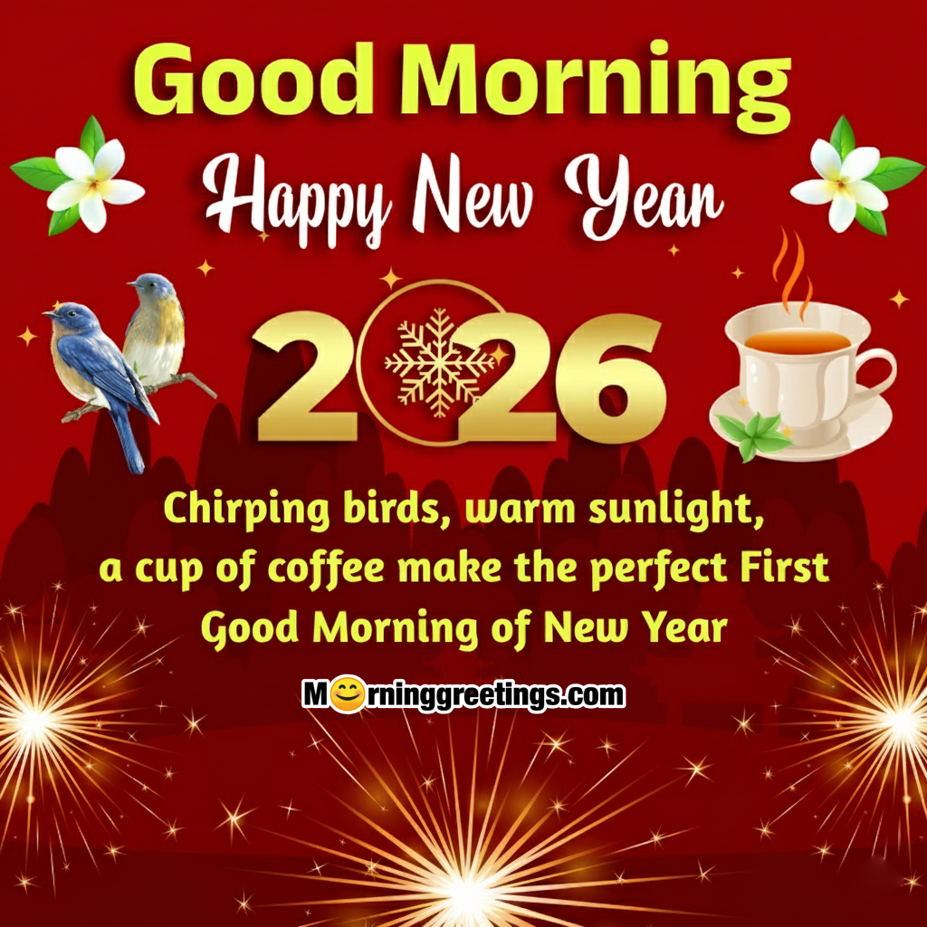 First Good Morning Of New Year 2026