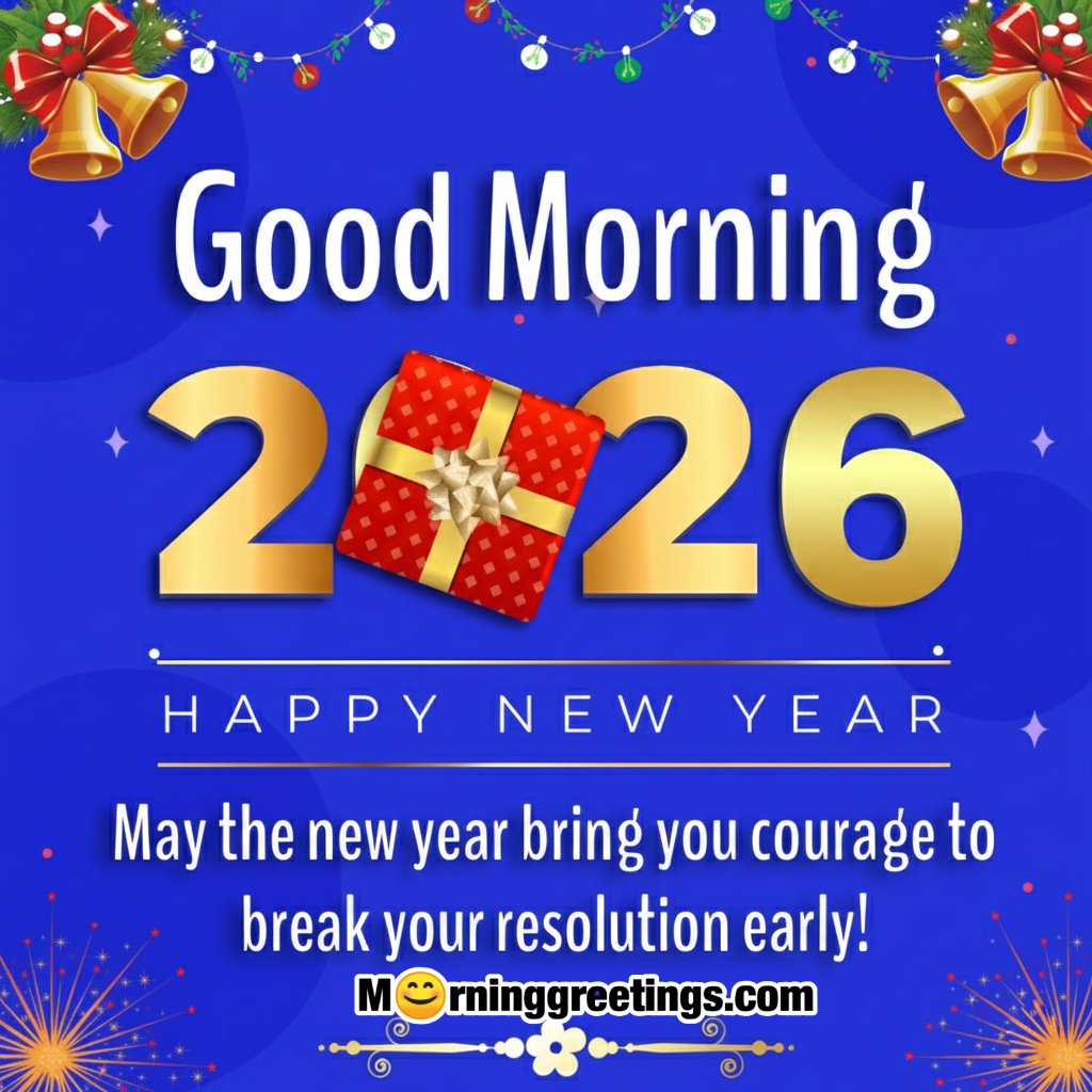 Good Morning 2026 New Year