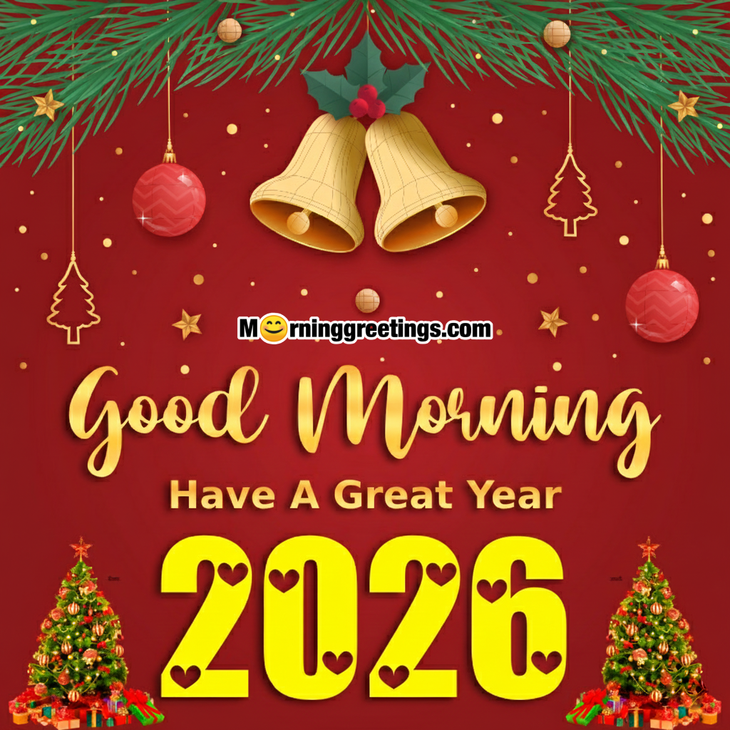 Good Morning Have A Great Year 2026