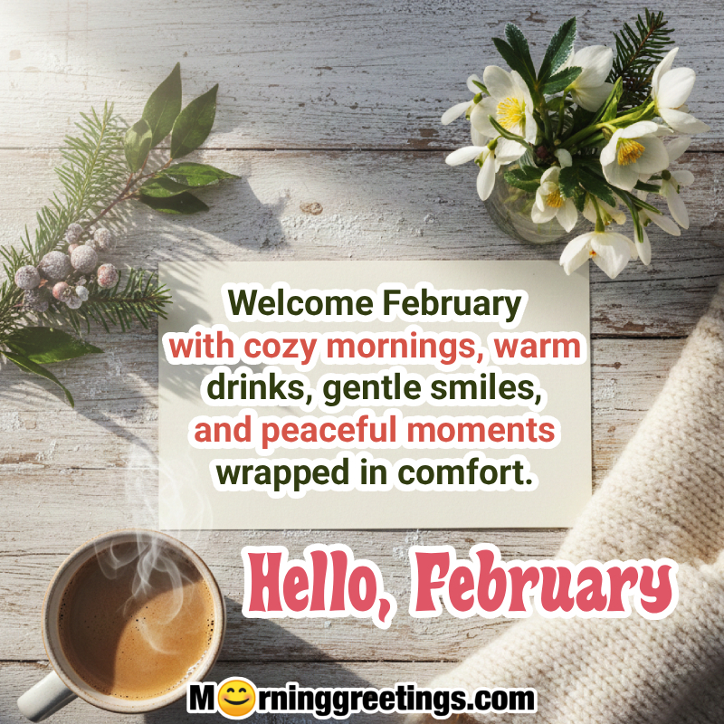Happy February Morning Quotes & Images