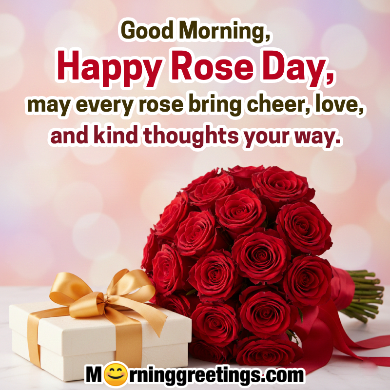 Petals of Affection: Good Morning Rose Day Images
