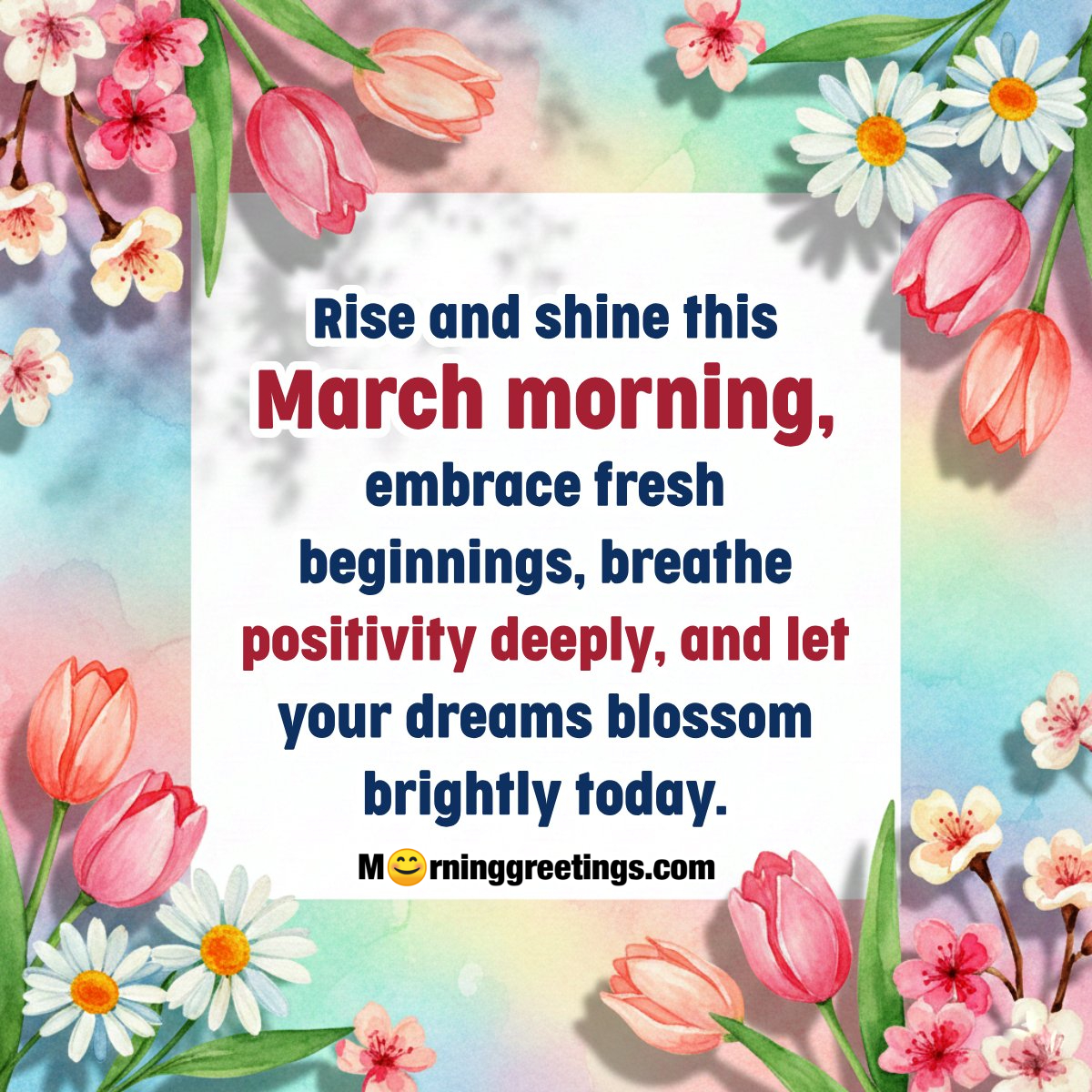 March Morning Quotes & Wishes