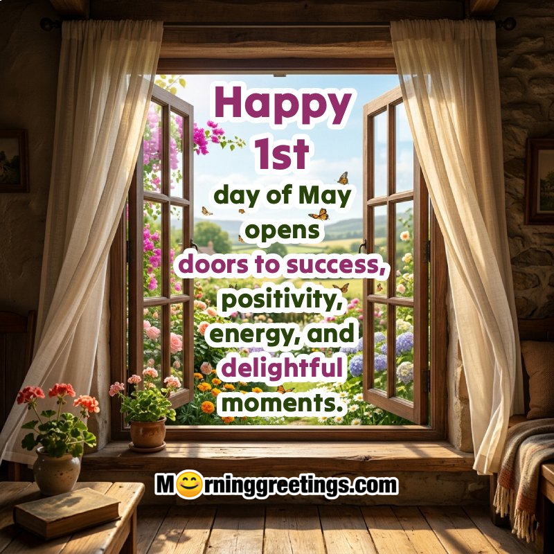 Happy Ist Day Of May Positivity Wish Image