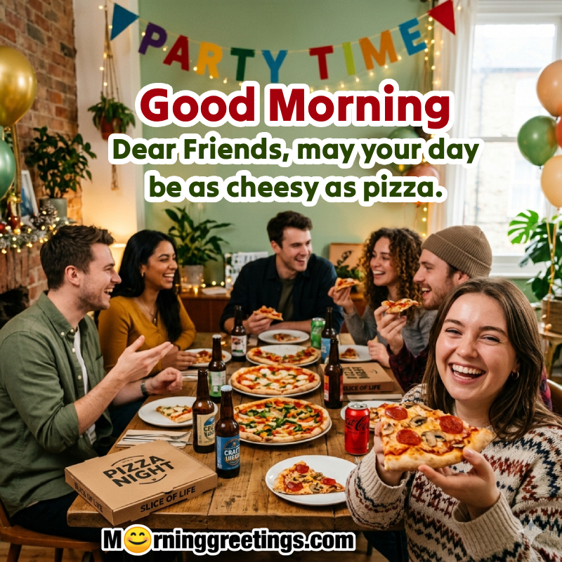 Pizza for Breakfast: Good Morning Pizza Images
