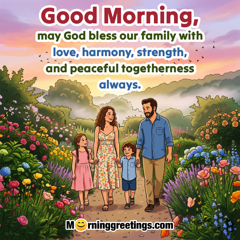 Good Morning Images With Family Quotes
