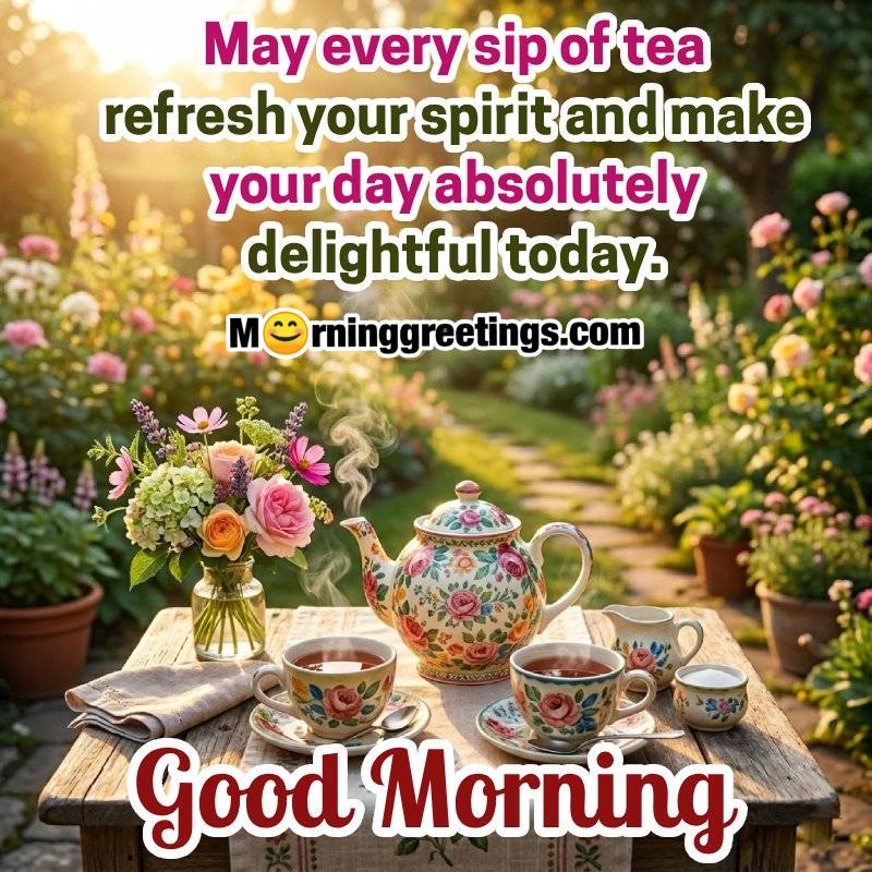 Tea for Your Soul: Good Morning Tea Images