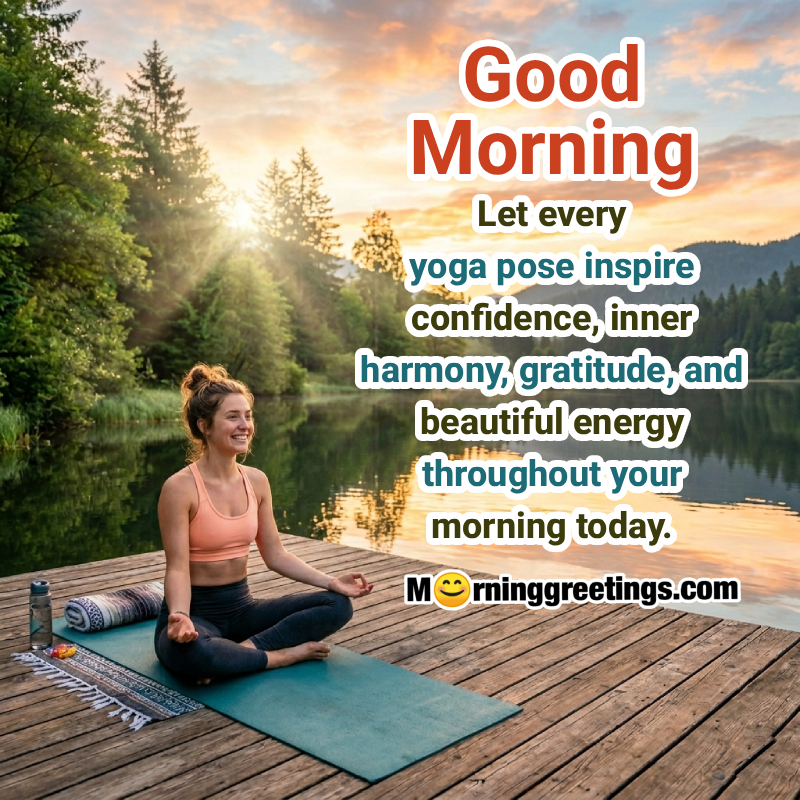 Good Morning Images With Inspiring Yoga Quotes