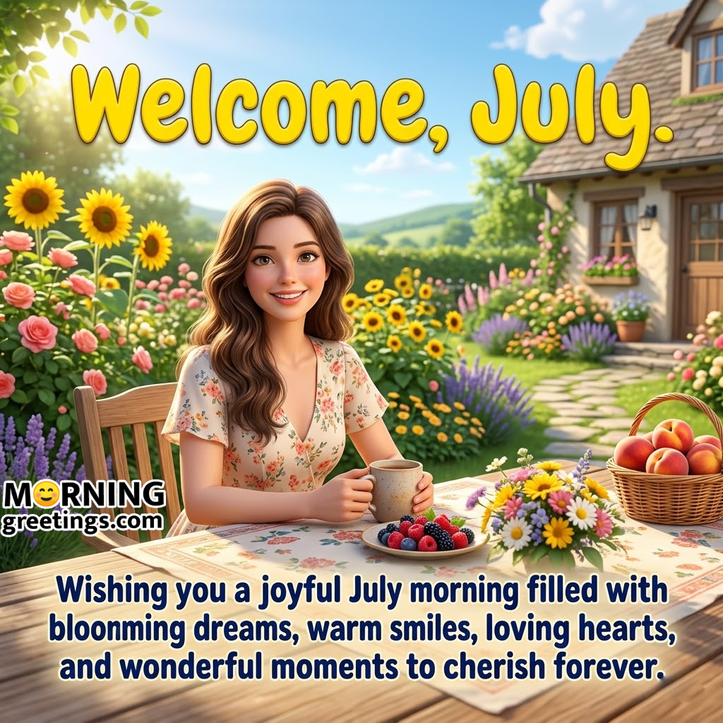 July Morning Quotes & Wishes