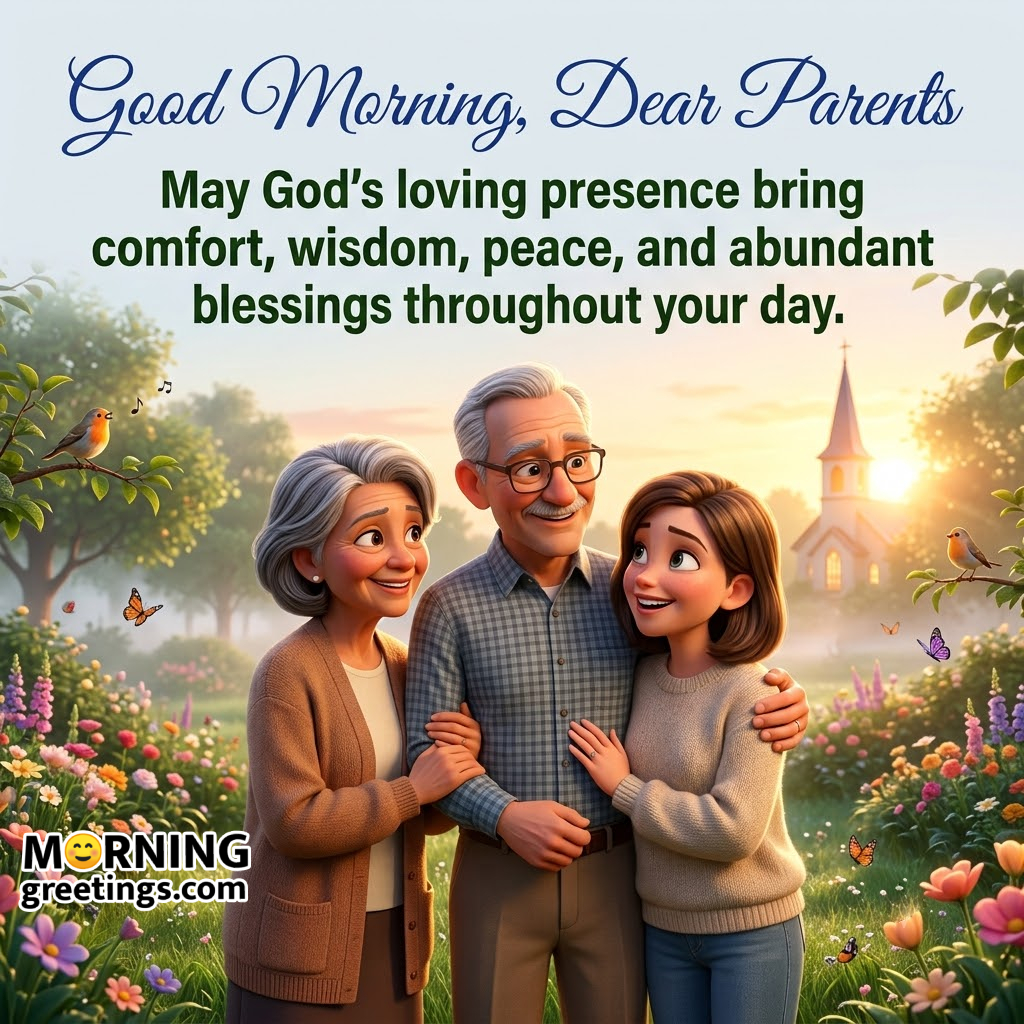Parental Sunshine: Good Morning Greetings for Mom & Dad