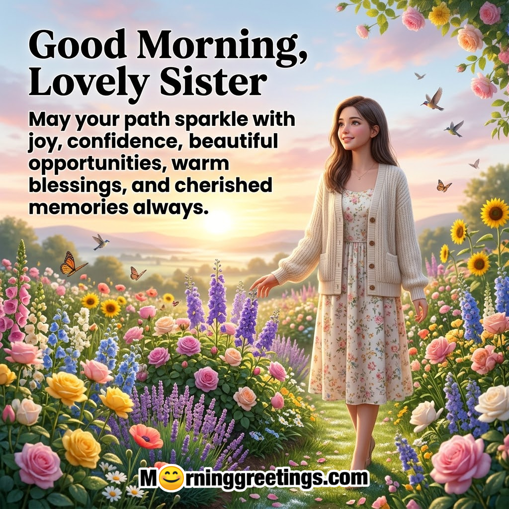 Warm Good Morning Sisters Day Messages for Your Lovely Sister