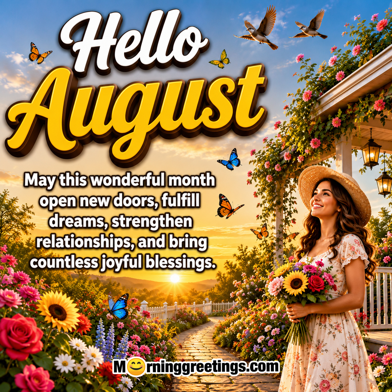 August Morning Quotes & Wishes