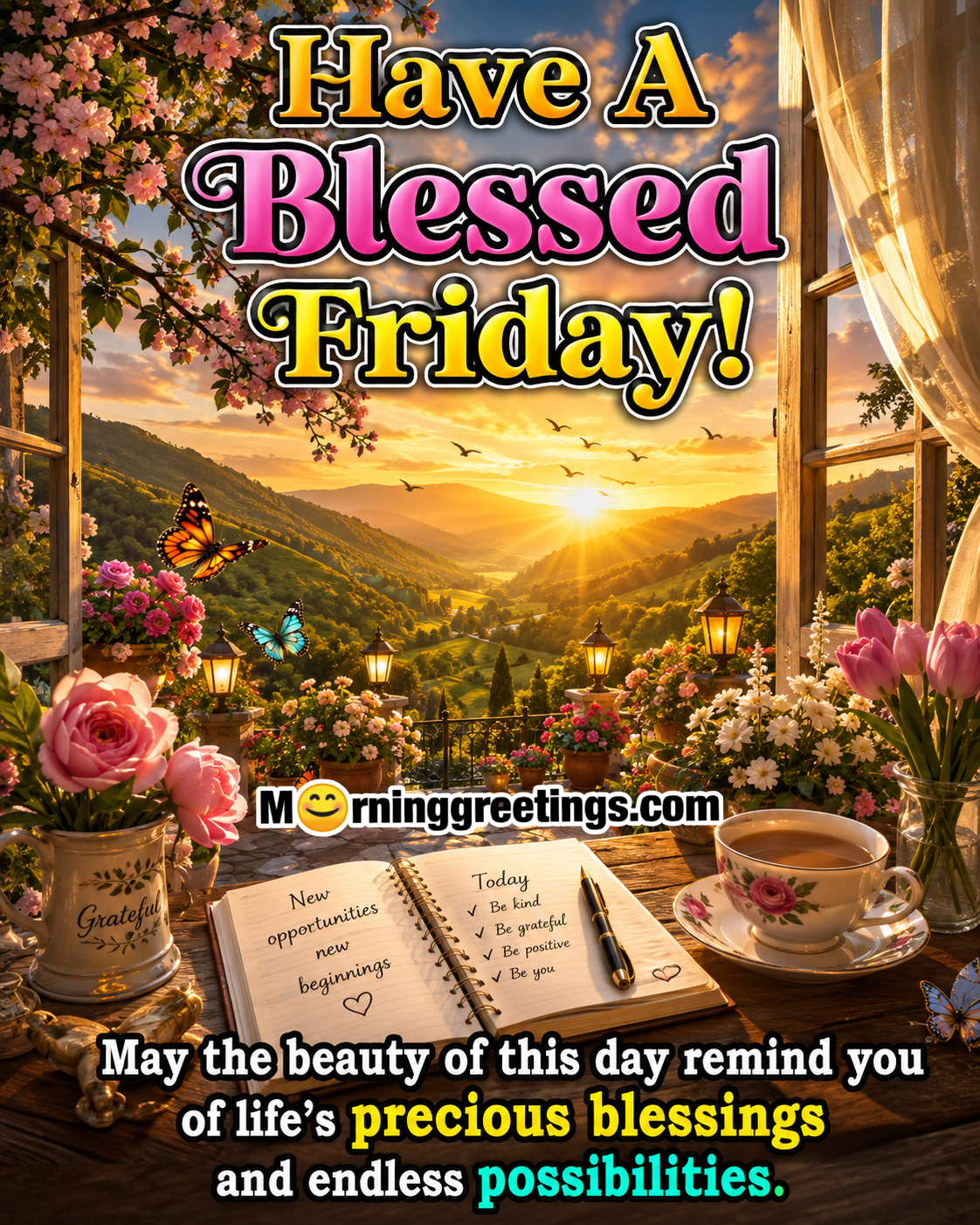 Have A Blessed Friday Endless Possibilities Photo