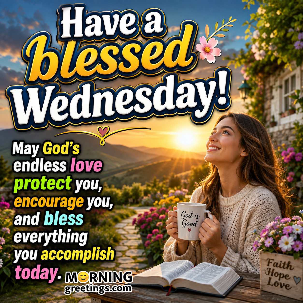 Have A Blessed Wednesday Inspirational Image